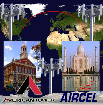 American Tower Aircel Towers